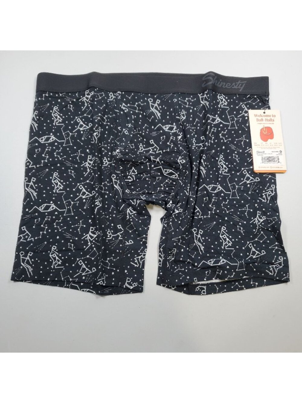 Shinesty Big Bang Constellation Ball Hammock Pouch Boxer Briefs Men Size XL NWT